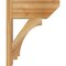 Ekena Millwork Imperial Slat Rough Sawn Outlooker, Western Red Cedar, 8"W x 18"D x 22"H OUT08X18X22IMP06RWR - alternate 3